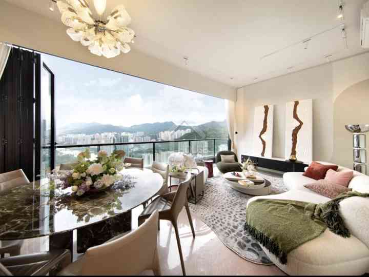 柏傲莊 I 示範單位 2A座52樓B室,實用面積1,383平方呎,連22平方呎露台,16平方呎工作平台及1,136呎平台 - House730