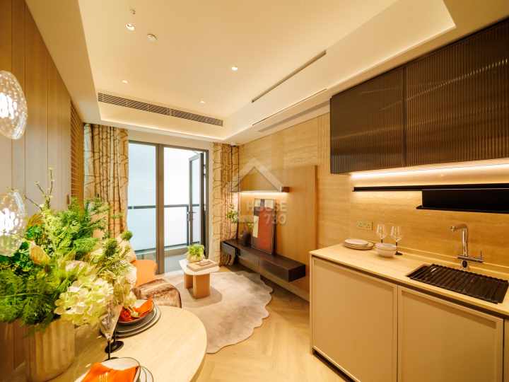 形瑨 示範單位 18樓M室,實用面積362方呎,兩房連開放式廚房 - House730