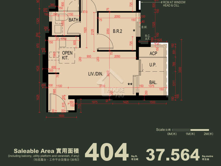 芊御 示范单位 第1座 12楼G室 - House730